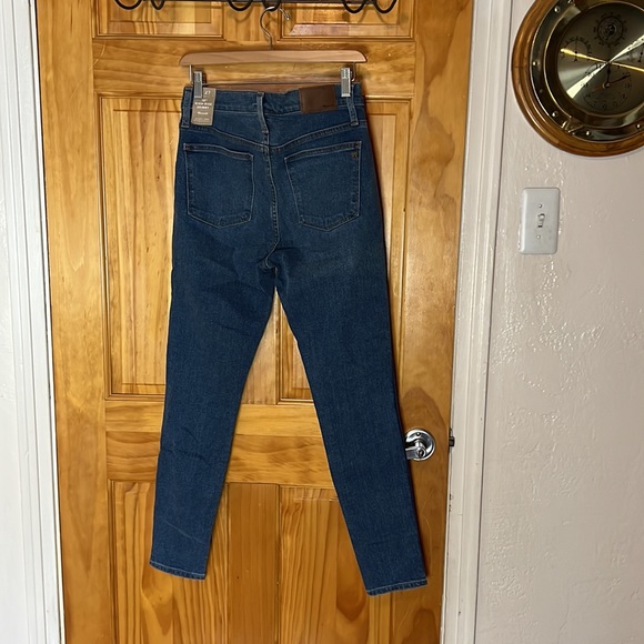 NWT Madewell 10 inch Button Front High Rise Skinny size 27 - Picture 10 of 10